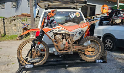 Suporte para Transporte de Moto