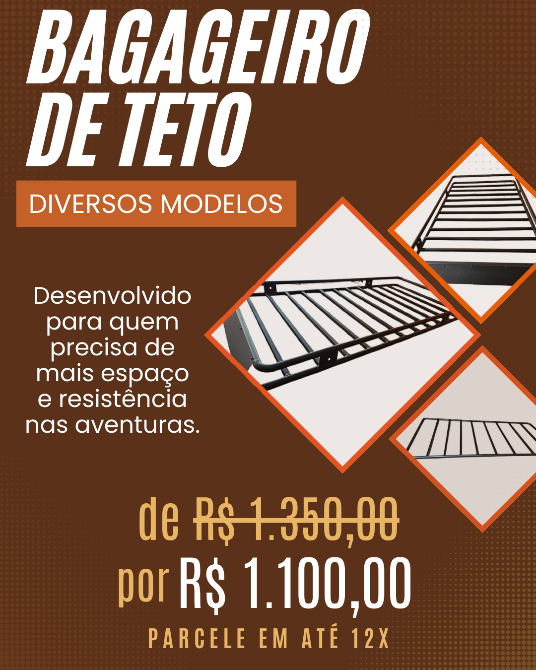 Bagageiro de Teto Bagageiro de Teto